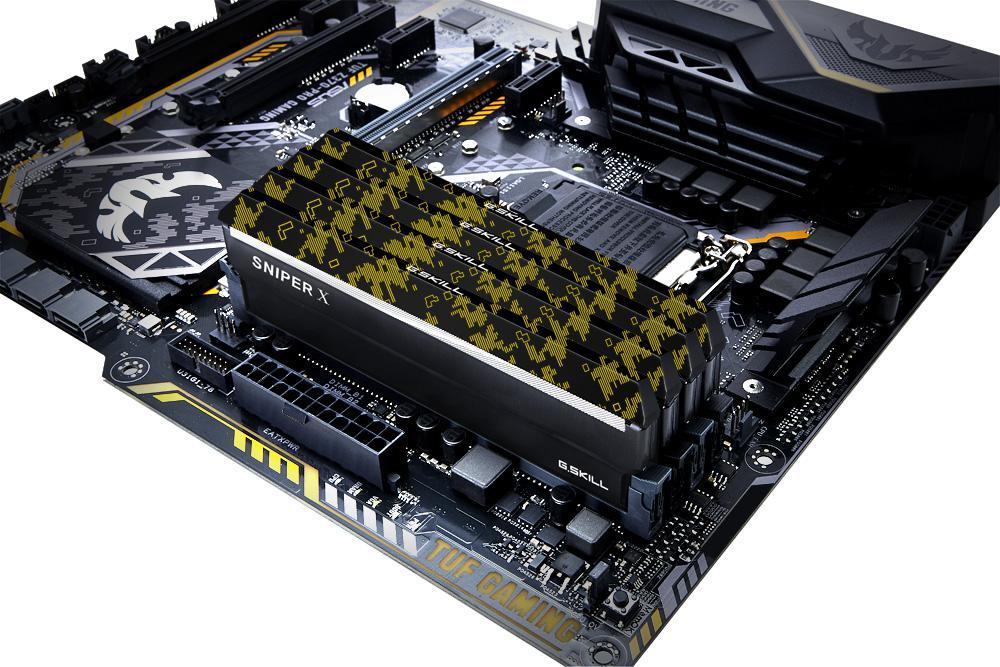 选配硬件——芝奇狙击者内存华硕tuf z370-plus gaming电竞特工主板及