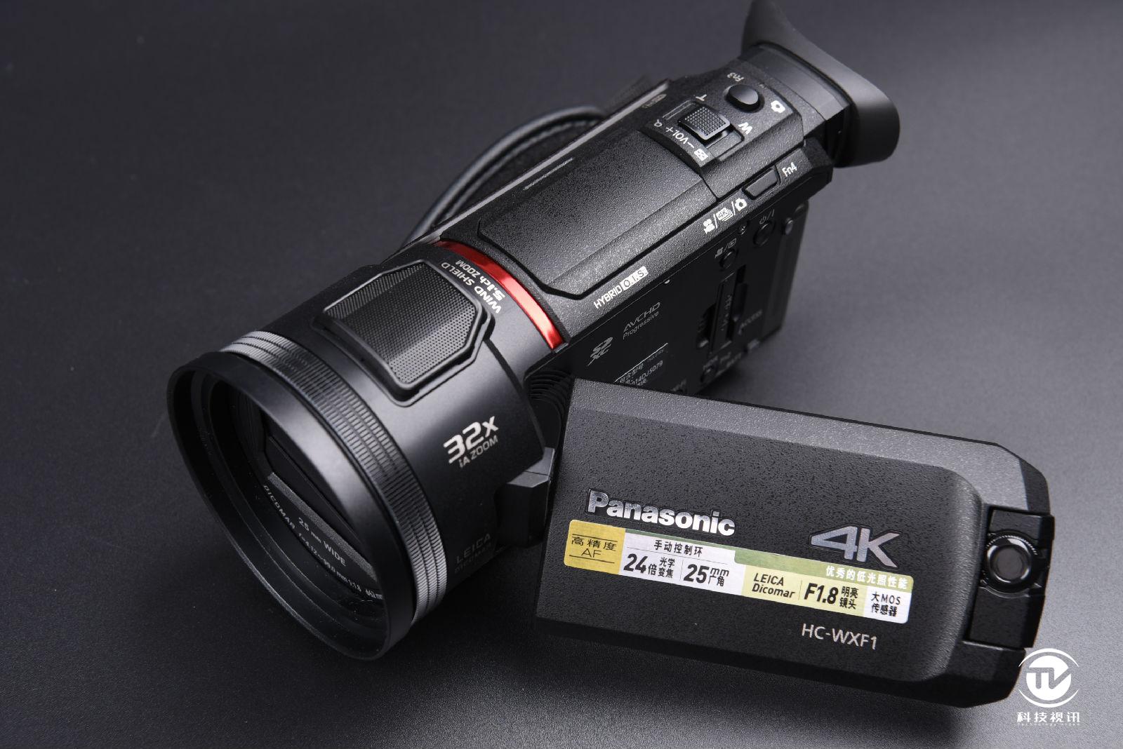 4k高画质便携式摄像机 松下(panasonic)hc-wxf1gk-k评测