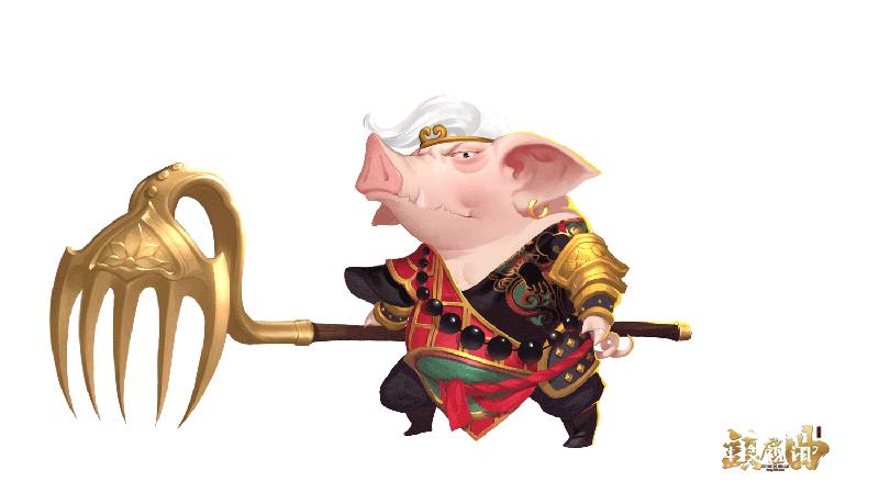 【图6】猪年神兽猪九戒,凶萌降临《镇魔曲》.jpg