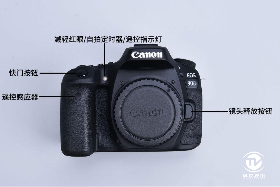 兼具专业与灵活的机身构造佳能eos90d套机外观解析